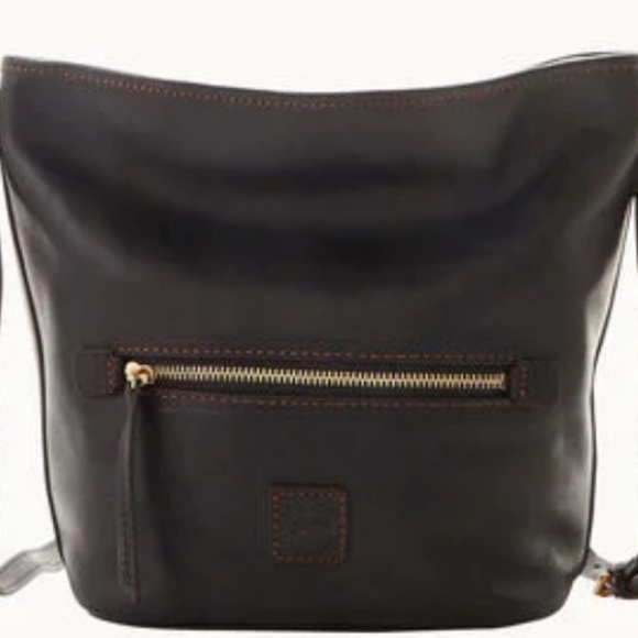 Dooney & Bourke Large Florentine Zip Sac - Picture 1 of 5